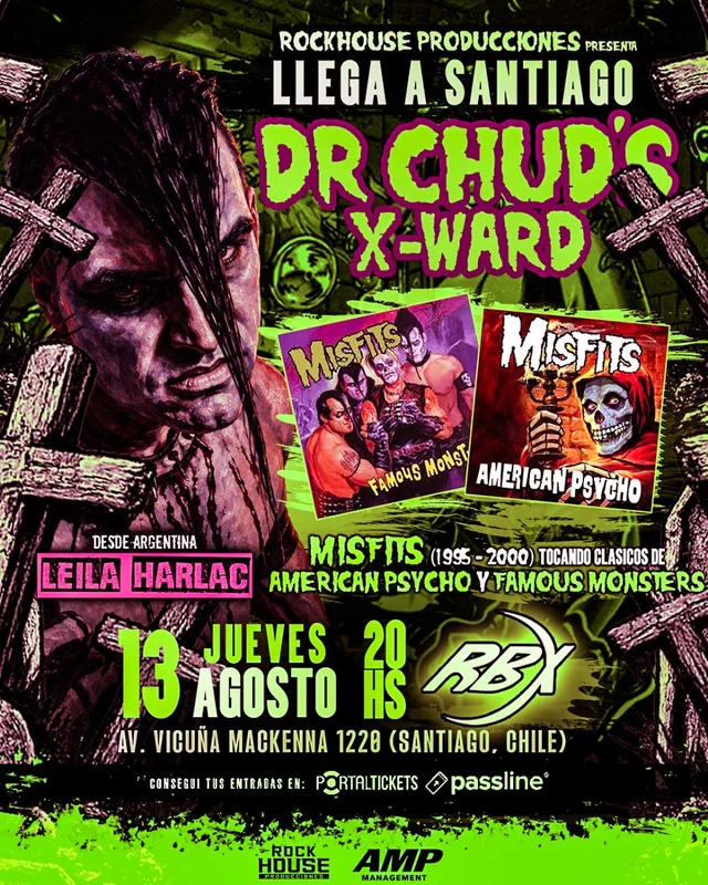 Dr. Chud’s X-Ward – Misfits Era 1995–2000 En Chile