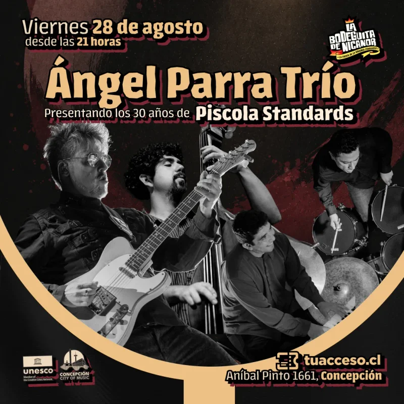 Angel Parra Trío en La Bodeguita