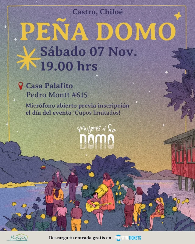 Peña Domo En Casa Palafito, Castro