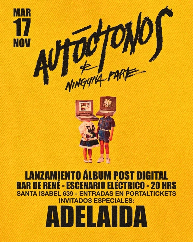 Autoctonos + Adelaida En Bar De René