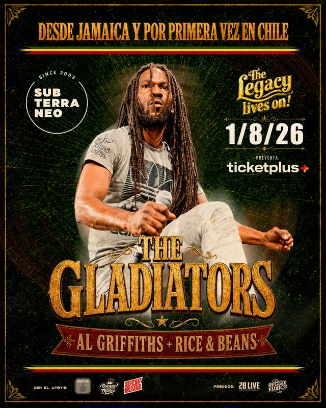 THE GLADIATORS ? SABADO 01 AGOSTO ? Club Subterraneo