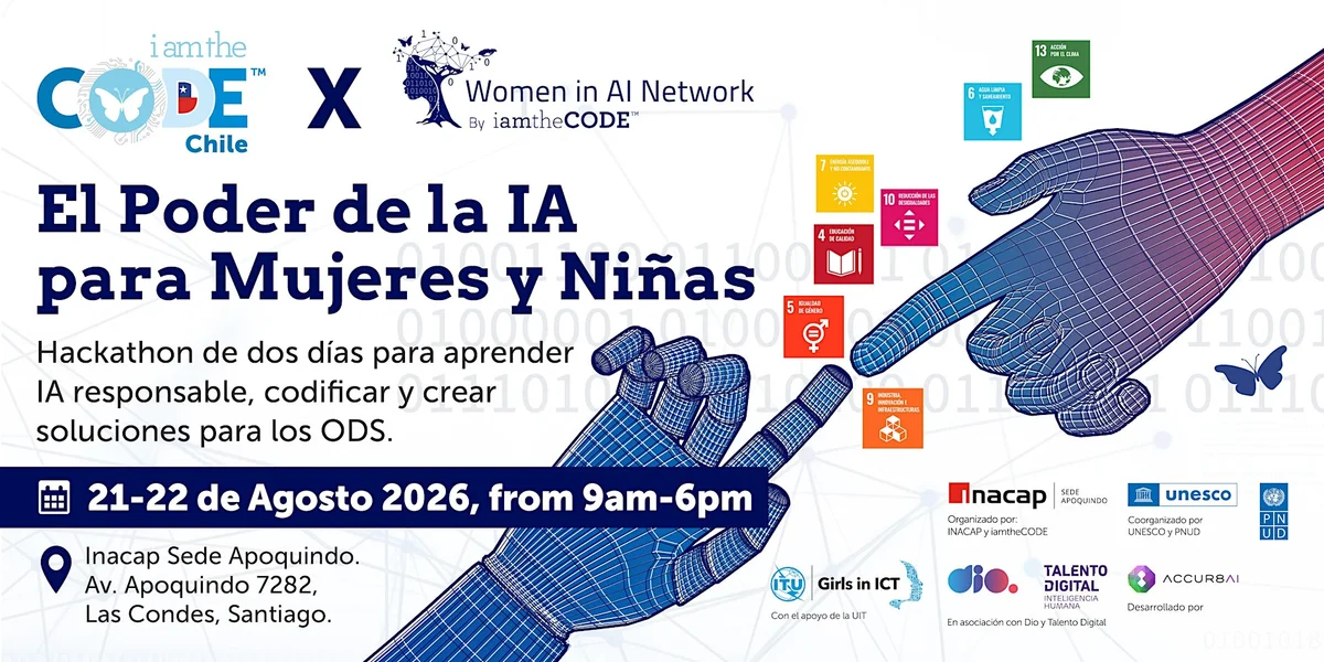 Invitation-  Iamthecode Chile Ai Hackathon