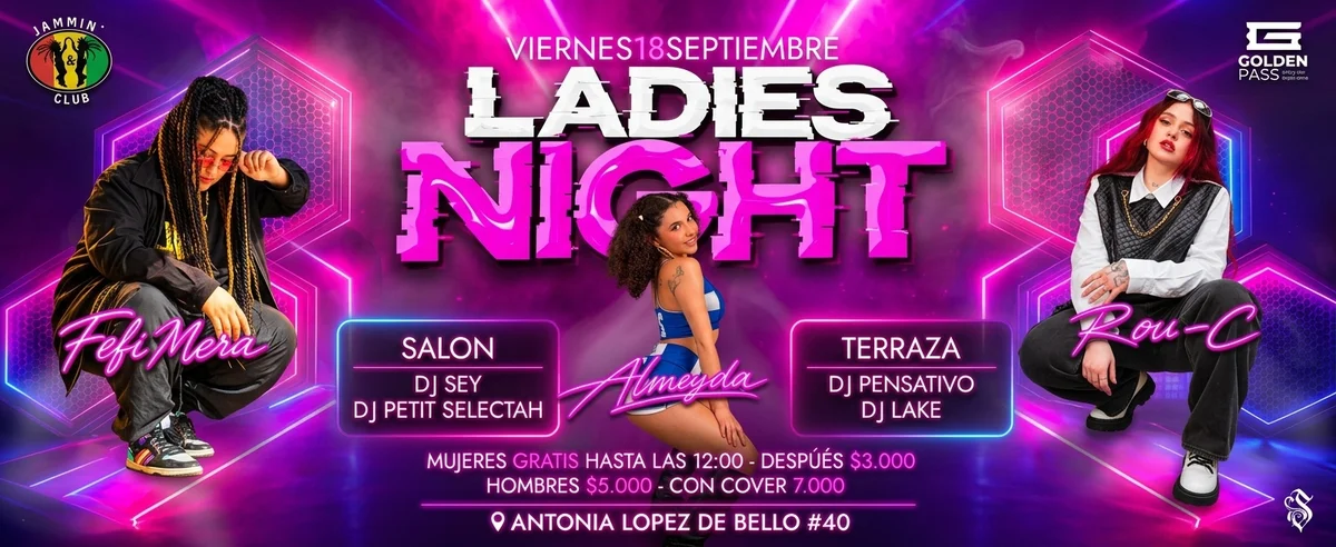 Ladies Night en Jammin' Club