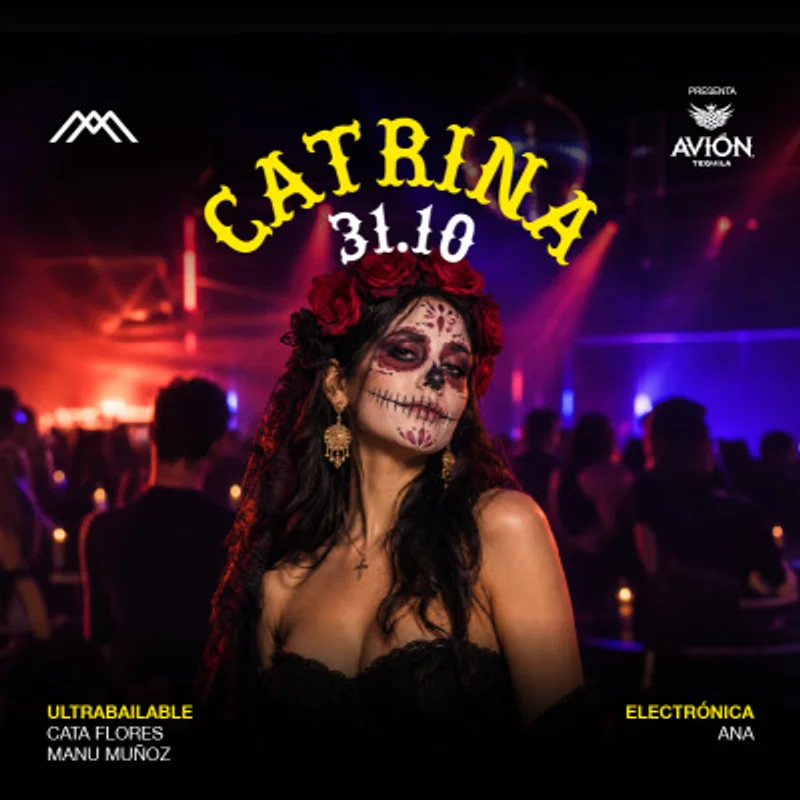 CATRINA — Halloween en Club Amanda