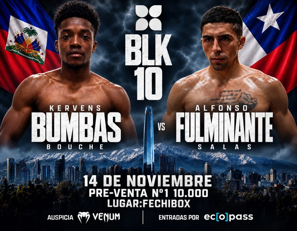 BLK 10 Velada internacional de boxeo profesional