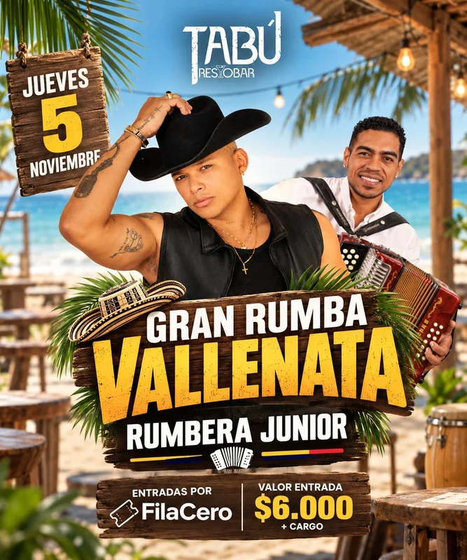 Gran Rumba Vallenata: Rumbera Junior
