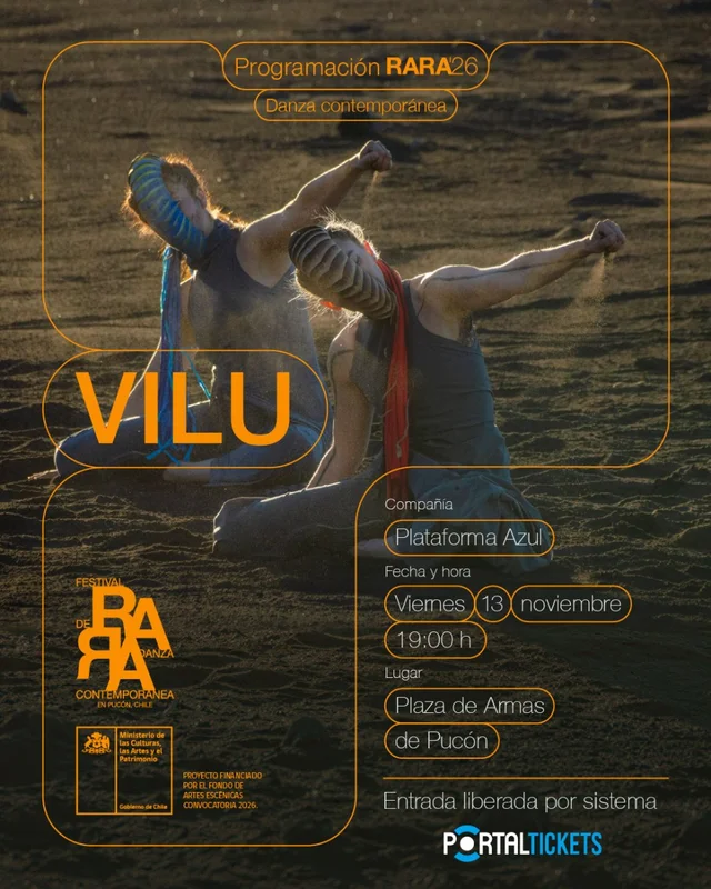 Festival Rara Pucón: Obra Vilu En Plaza De Armas Pucón - 13 De Noviembre