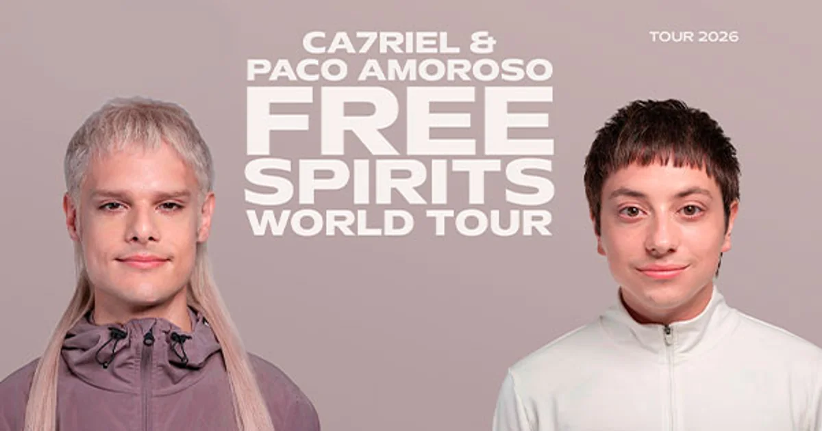 Ca7riel & Paco Amoroso - Free Spirits World Tour