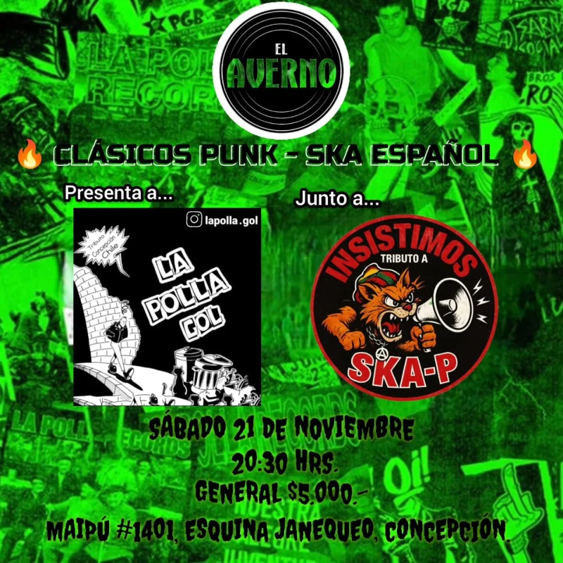Tributo A La Polla Records Y A Ska-P En El Averno
