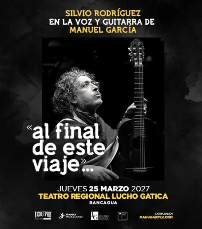 "Al Final De Este Viaje" Silvio Rodriguez En La Voz Y Guitarra De Manuel García - Rancagua