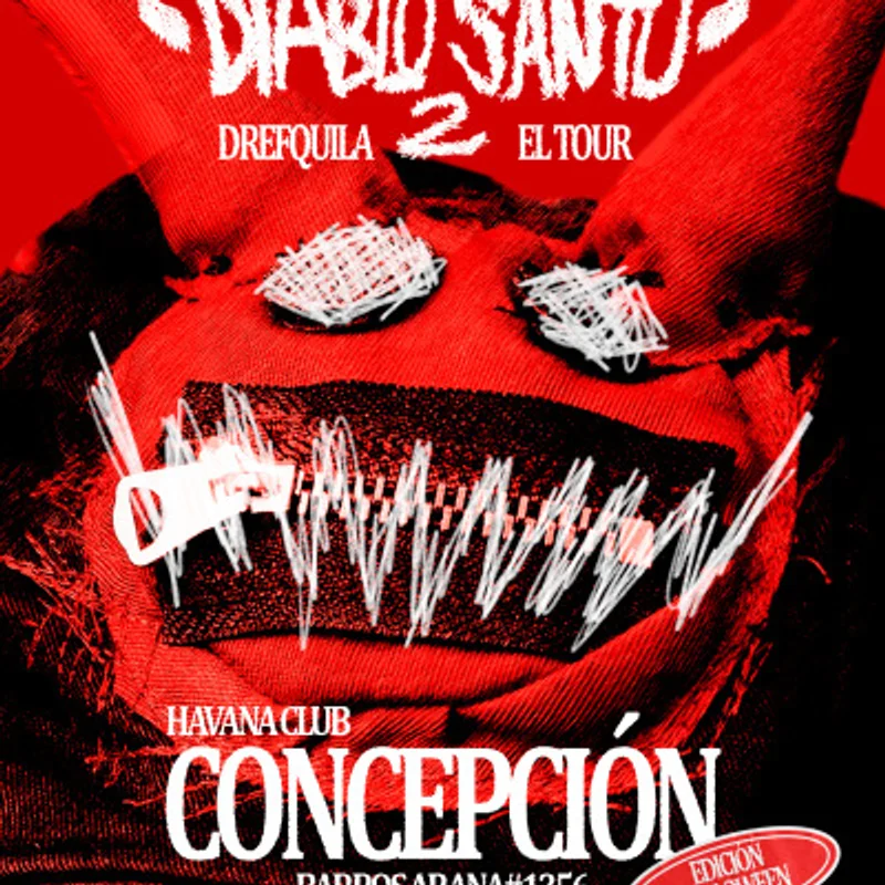DREFQUILA “DIABLO SANTO 2  EL TOUR “ Edición halloween Conce