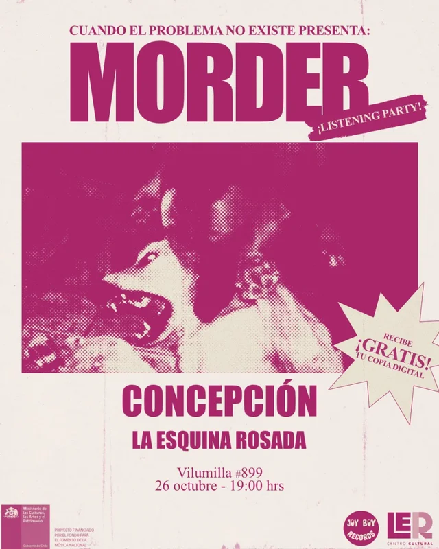 Listening Party Cuando El Problema No Existe Morder En Esquina Rosada, Concepción