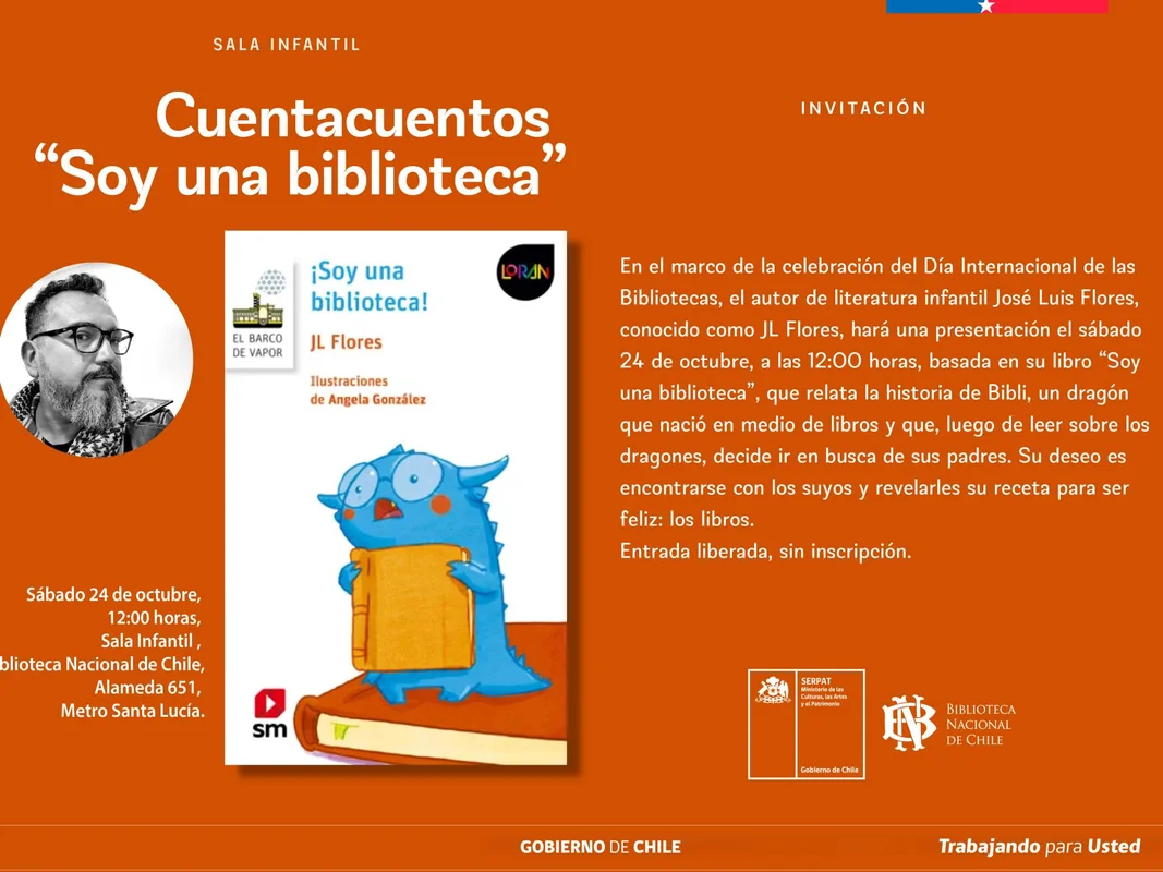 Cuentacuentos “Soy una biblioteca”