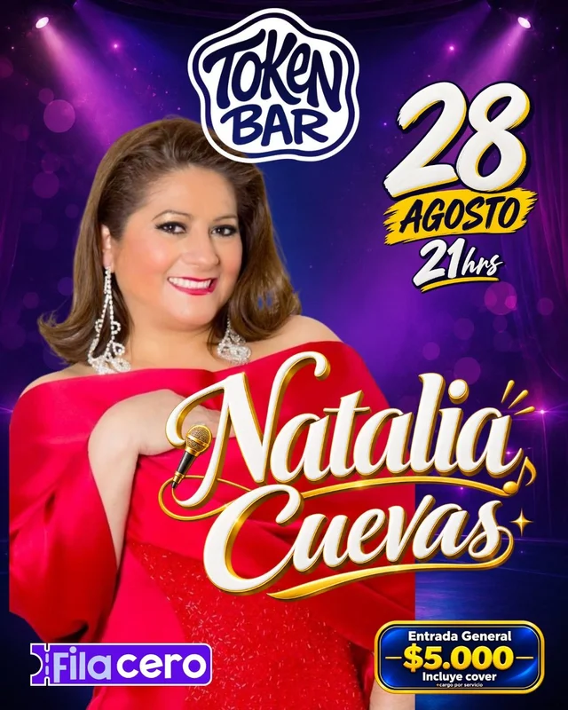 Natalia Cuevas en Token Bar