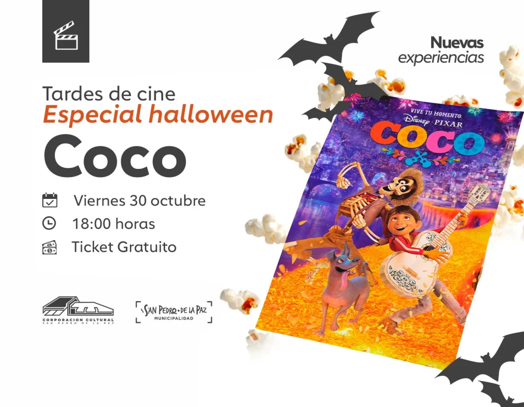 Tardes de Cine Especial halloween Coco