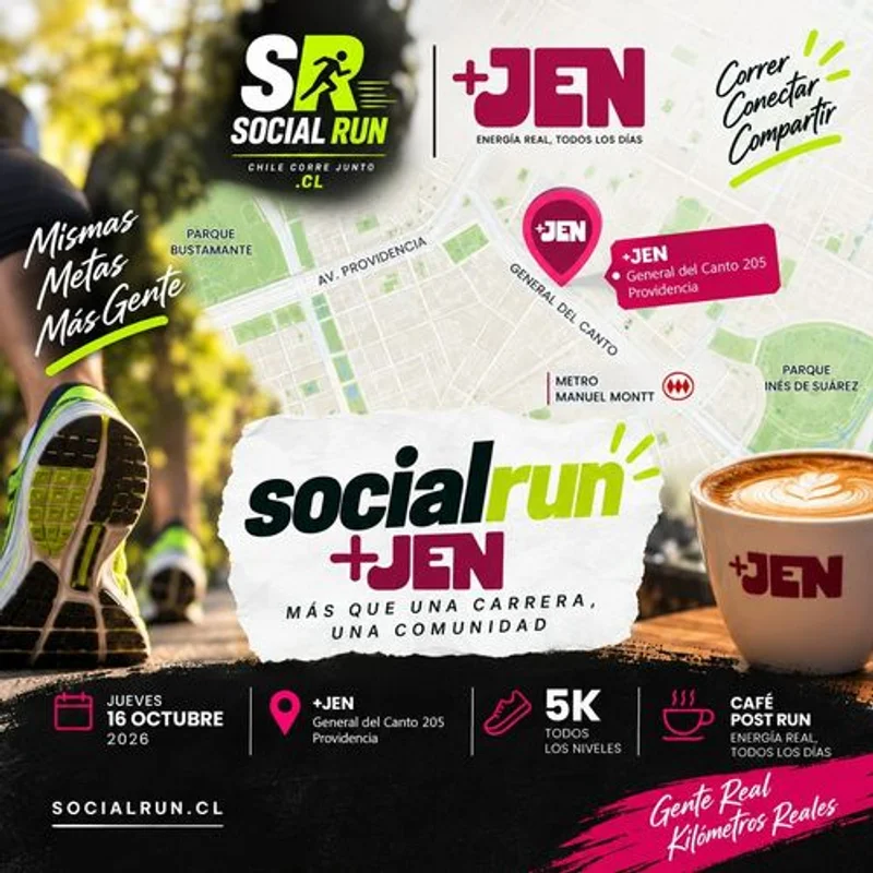 SocialRun +JEN | 5K 🏃♀️☕