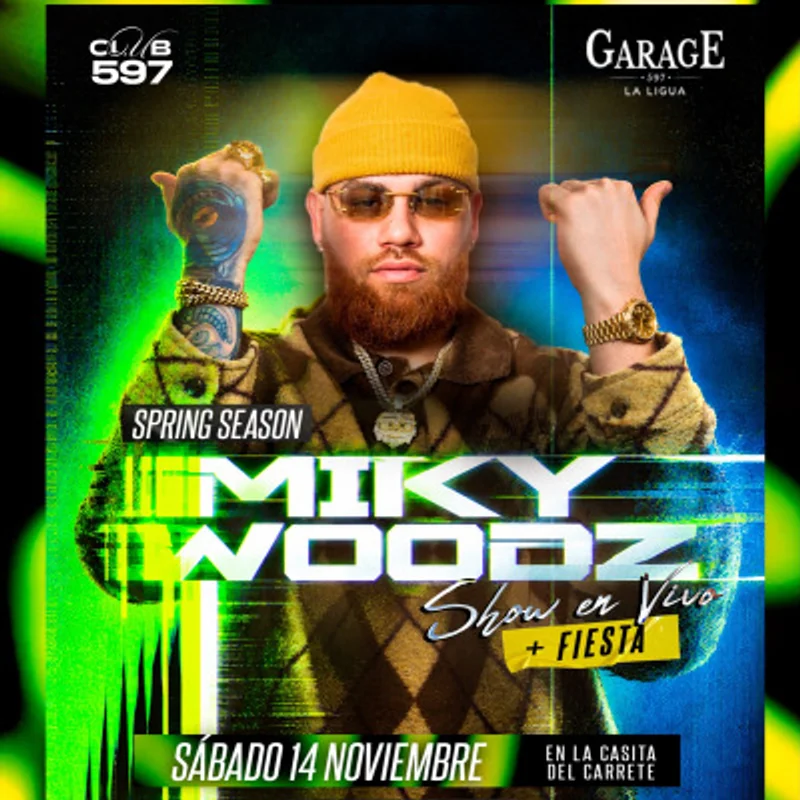 MIKY WOODZ en vivo