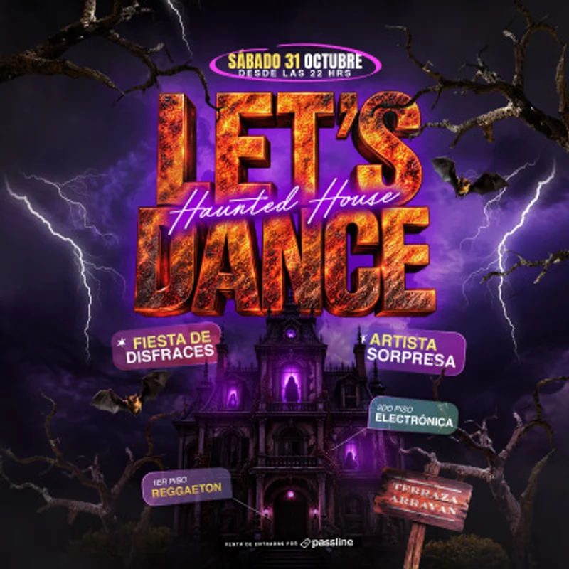 Lets Dance Halloween || Terraza Arrayán || Fiesta De Disfraces || Sábado 31 Octubre