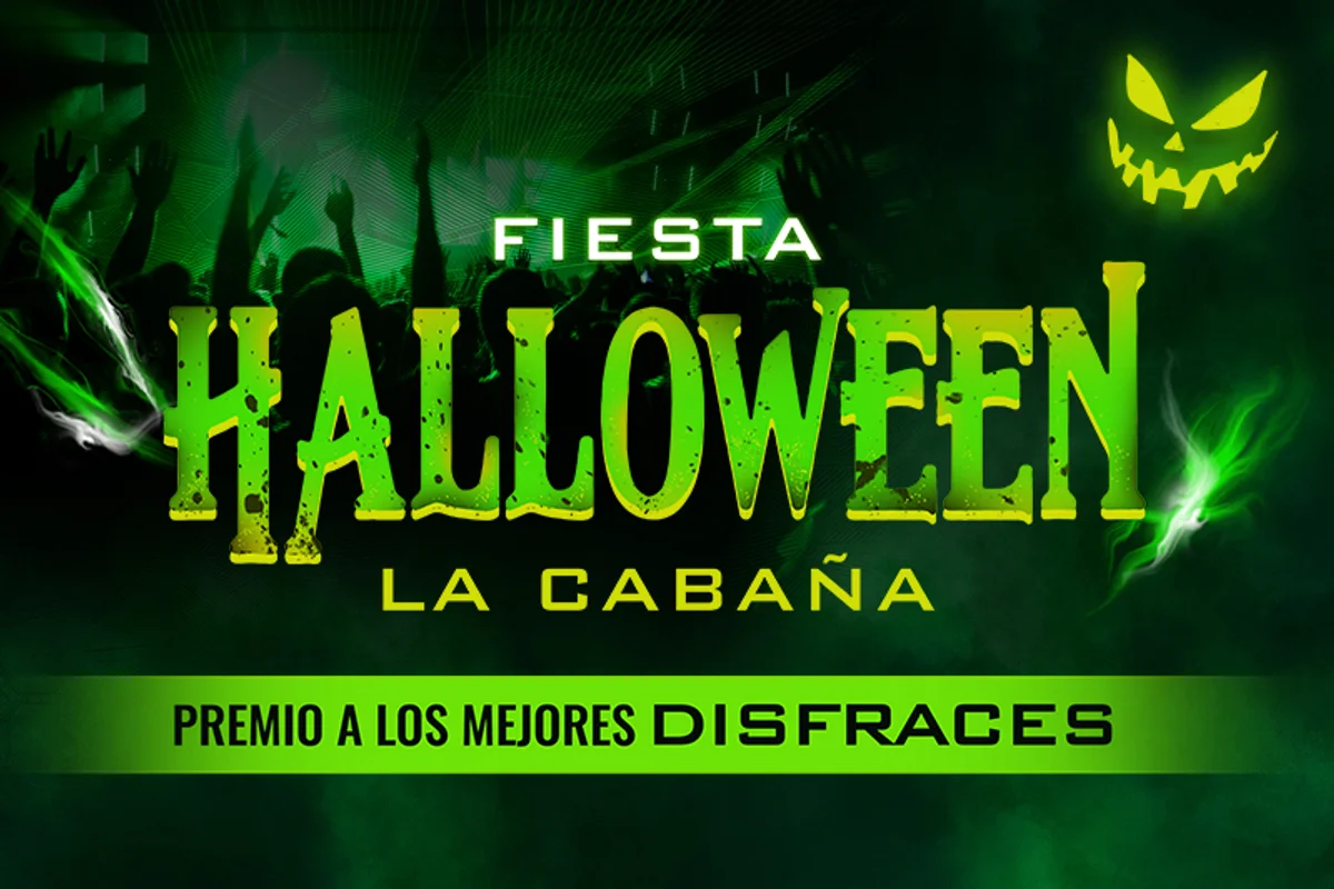 Fiesta Halloween "La Cabaña 10 81"