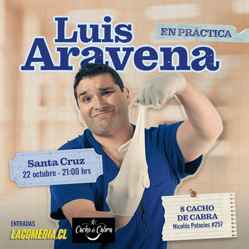 Luis Aravena en Santa Cruz 22.10