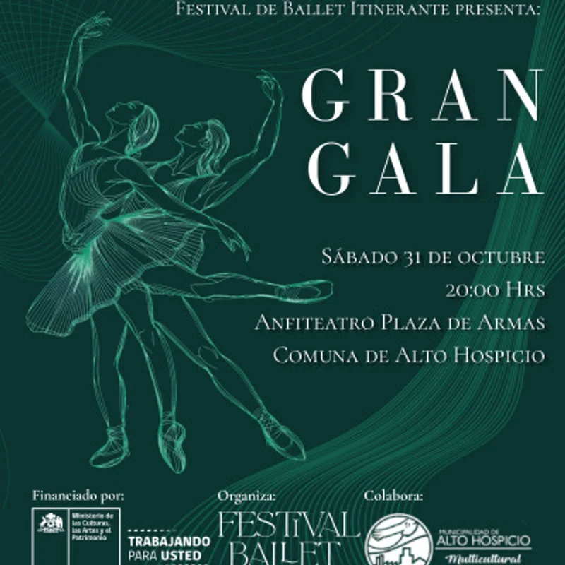 Festival de Ballet Itinerante versión Tarapacá gala Alto Hospicio