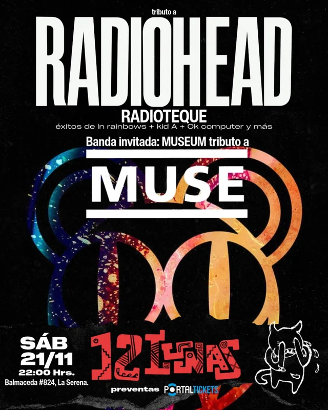 Tributo A Radiohead En 12 Lunas, La Serena
