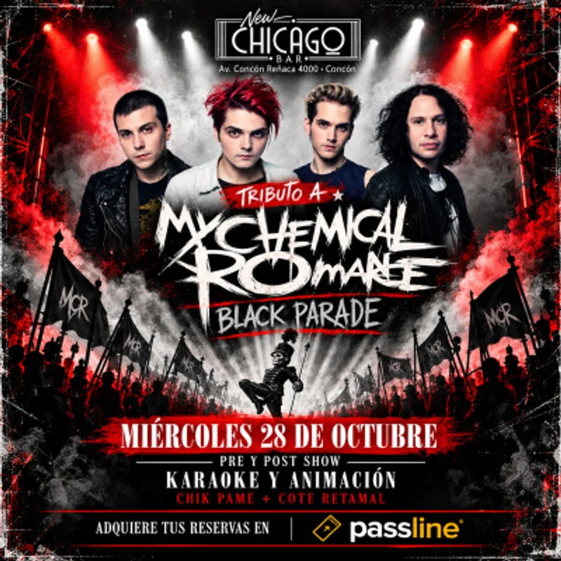 Tributo A My Chemical Romance En New Chicago Bar