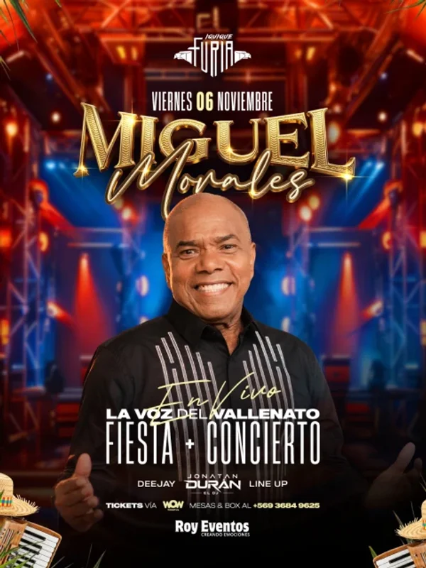 Miguel Morales En Iquique - Fiesta Y Concierto