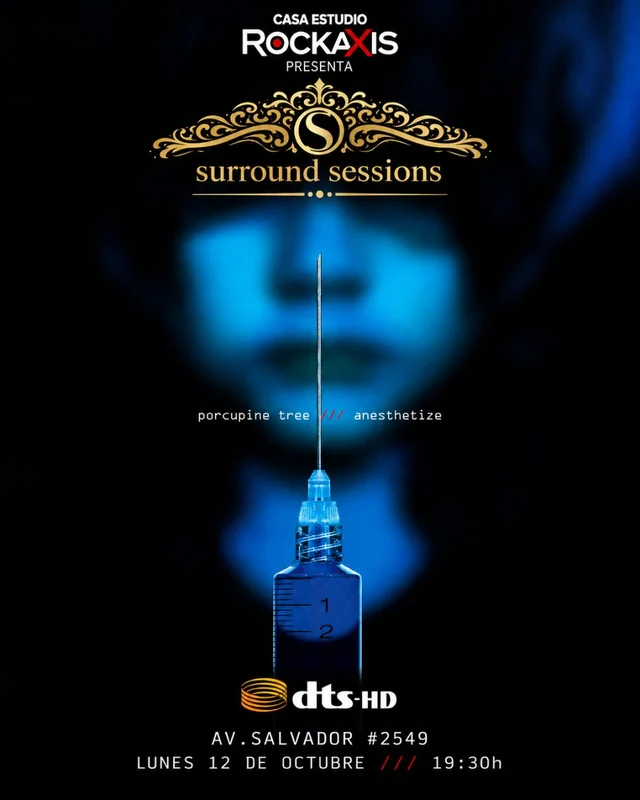 Surround Sessions: Porcupine Tree - Anesthetize (2da Funcion) En Casa Estudio Rockaxis