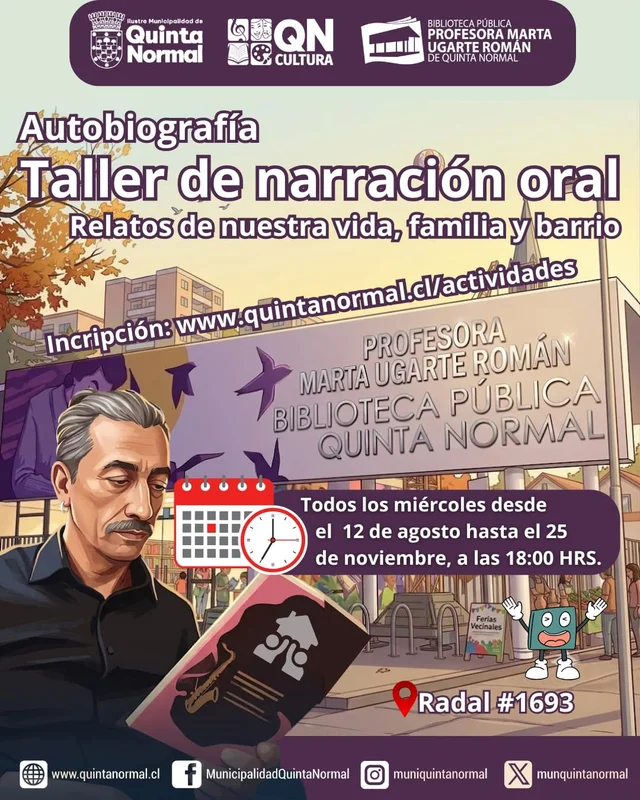 Taller De Narracion Oral: Autobiografía