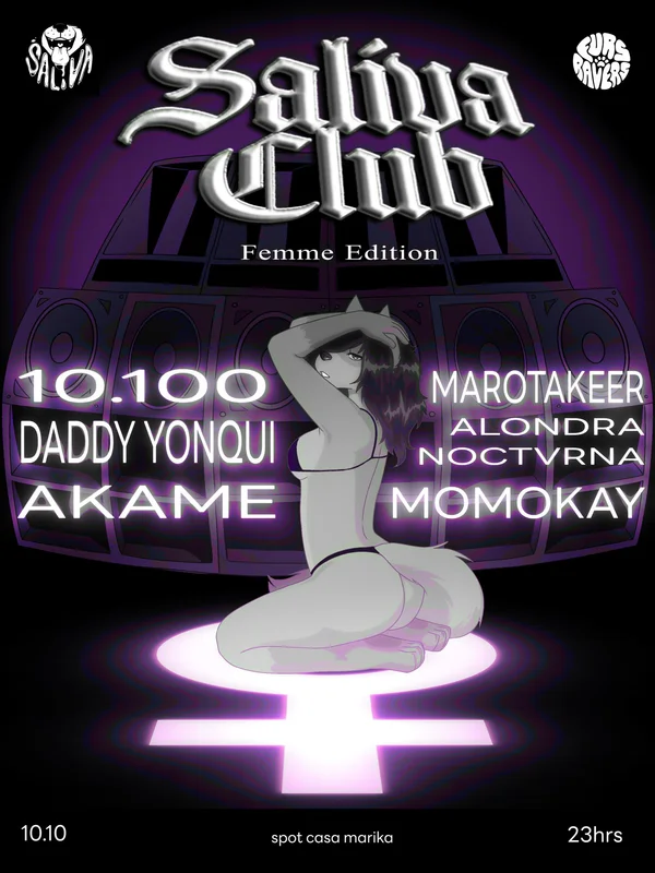 Saliva Club Femme Edition 🫦