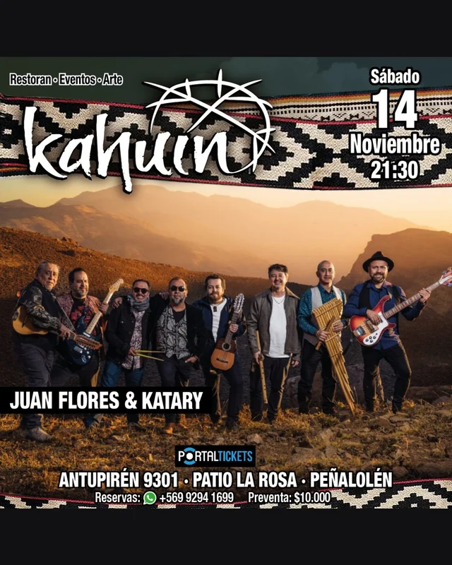 Kahuin Presenta: Juan Flores & Katary