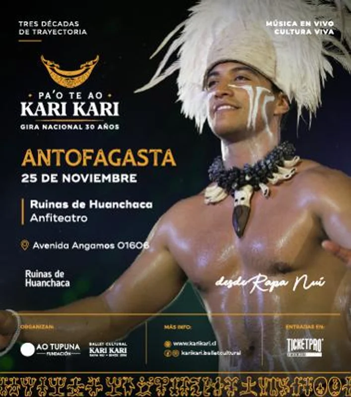 Pa'o Te Ao 30 Años De Kari Kari - Antofagasta