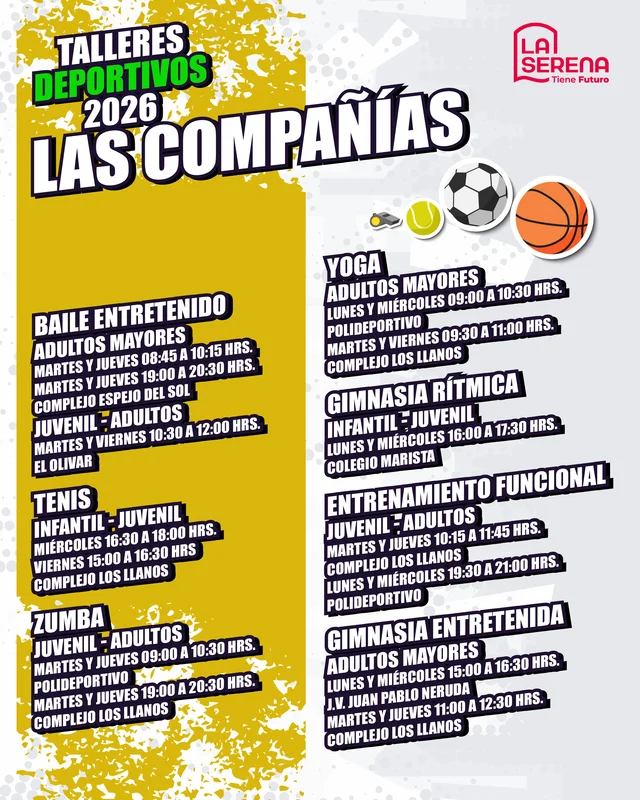 Talleres Deportivos - Las Compañías