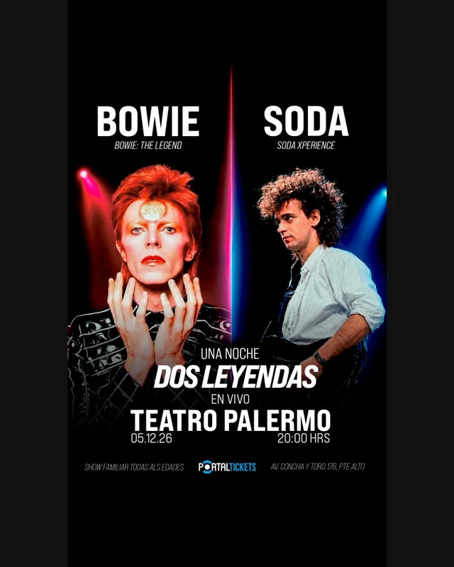 Dos Leyendas Del Rock En Teatro Palermo Puente Alto