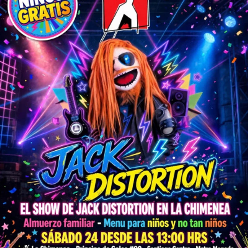 Jack Distortion En La Chimenea