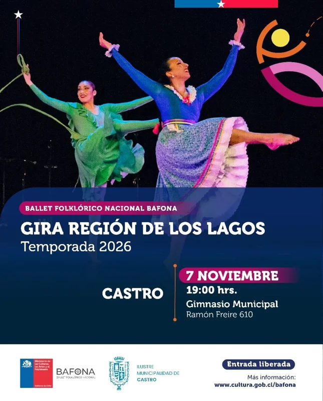 Ballet Folklórico Nacional BAFONA en Castro