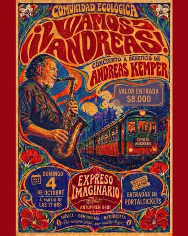 ¡Vamos Andreas! En Expreso Imaginario, Peñalolén