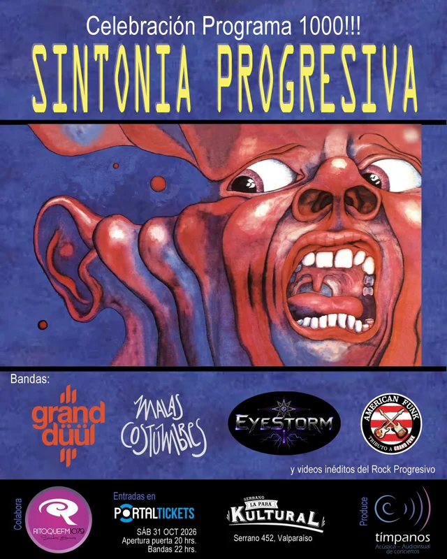Sintonía Progresiva Programa 1000 En La Pará Kultural, Valparaíso