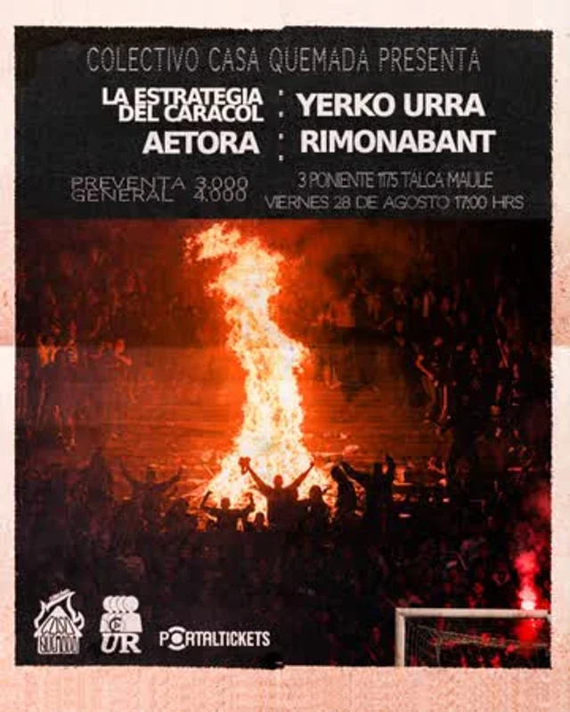 Yerko Urra & La Estrategia Del Caracol En Talca