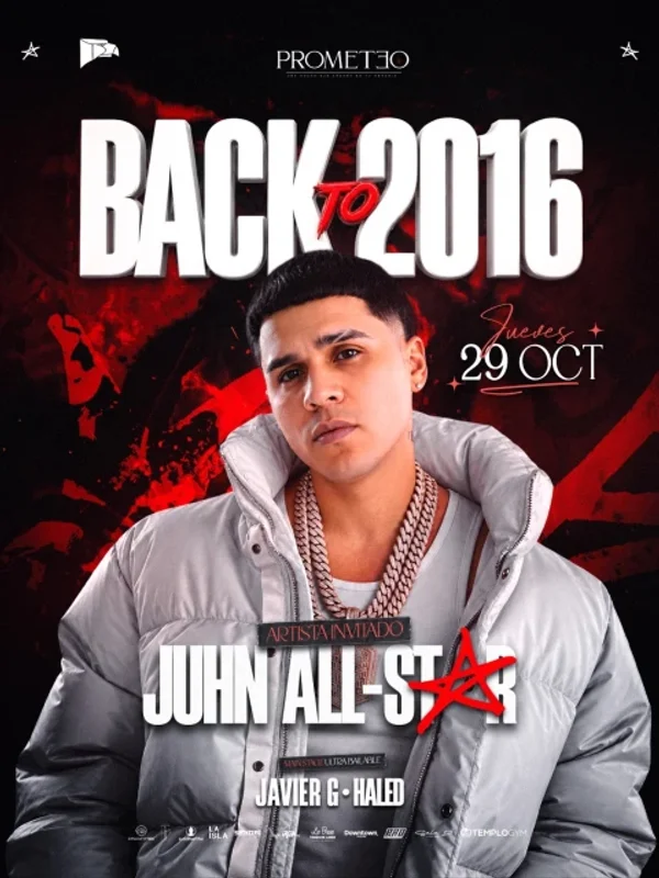 Jueves 29 Oct | Prometeo Juhn Furia Iquique