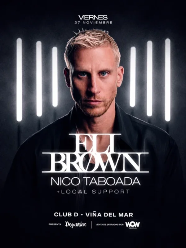 DOPAMINE Presenta: ELI BROWN | @ CLUB D