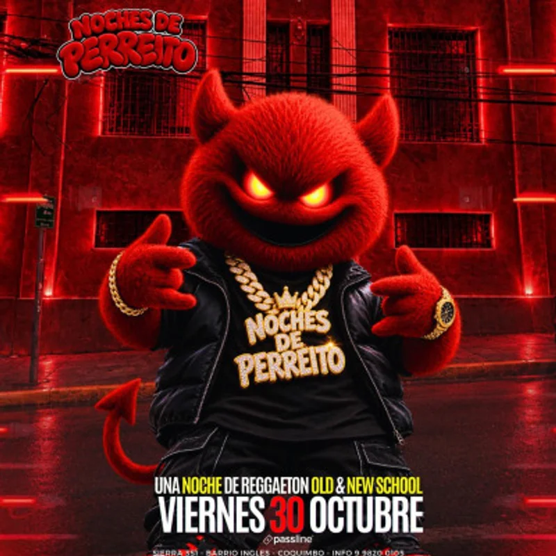 NOCHES DE PERREITO🔥🔴By Blue Moon Coquimbo📍