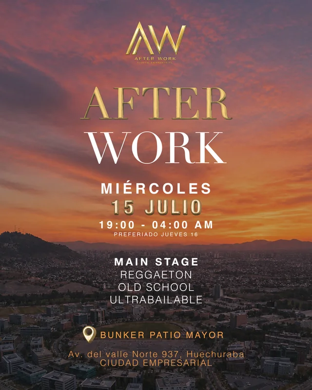 After Work - Ciudad Empresarial