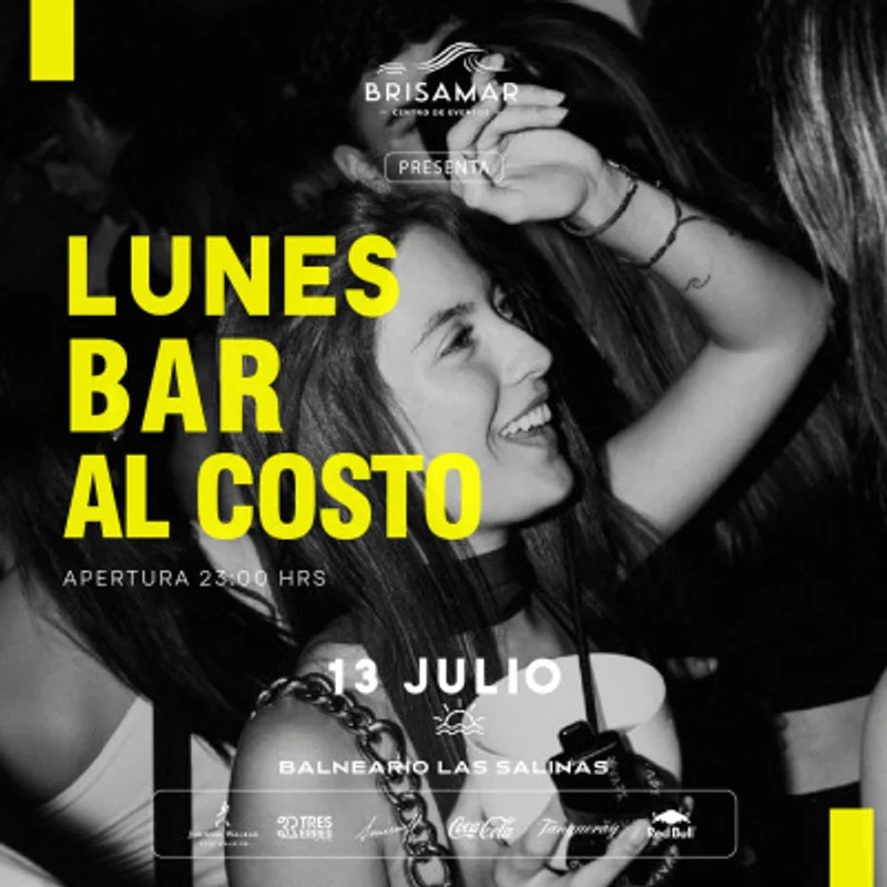 Brisamar Bar al costo Lunes 13 de Julio