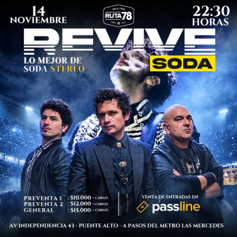 Revive Soda - Lo Mejor de Stereo en Ruta 78