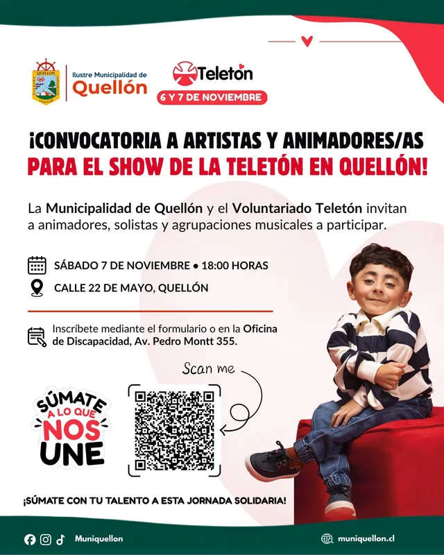 Show Teletón 2026 en Quellón