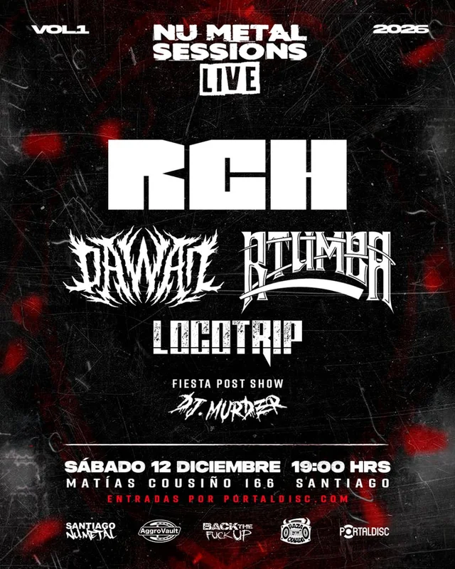 Nu Metal Sessions Live En Espacio Cousiño