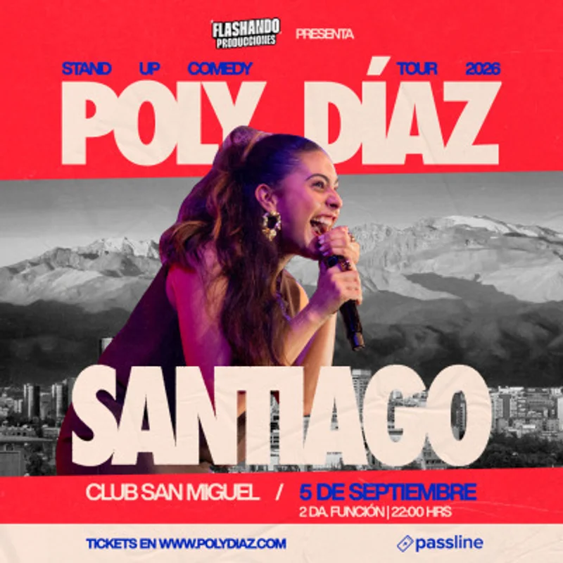 POLY DÍAZ | Stand Up Comedy - 2da. Función 05/09