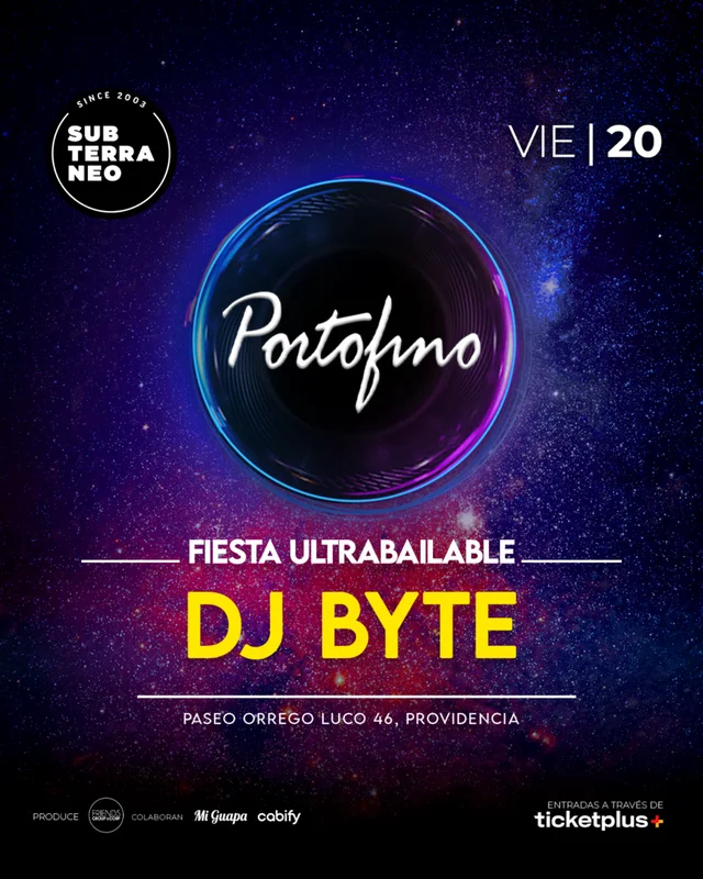 PORTOFINO Full ultrabailable ★ VIERNES 20 NOVIEMBRE ★ Club Subterráneo (+23)